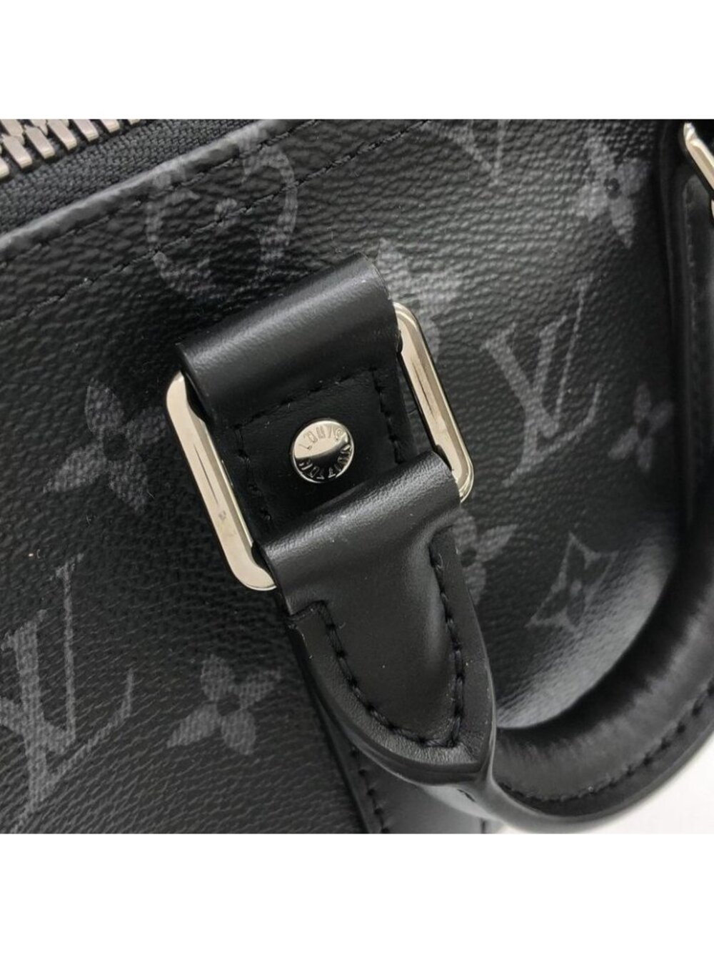 Louis Vuitton Monogram Eclipse Reverse Keepall Bandouliere 25 cm Boston Bag - Picture 5 of 8